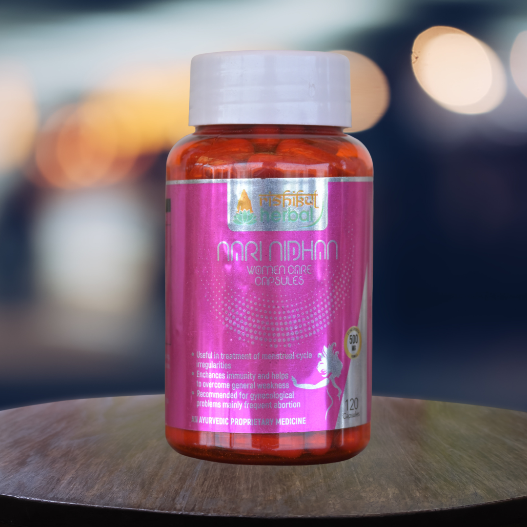RISHIKUL HERBAL Narinidhan Women Care Ayurvedic Capsule