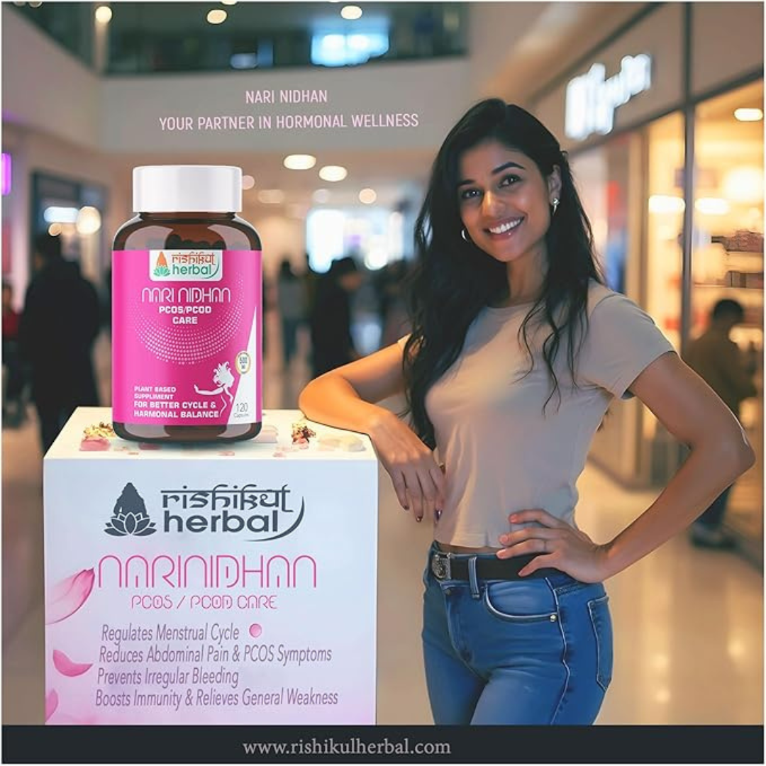 RISHIKUL HERBAL Narinidhan Women Care Ayurvedic Capsule