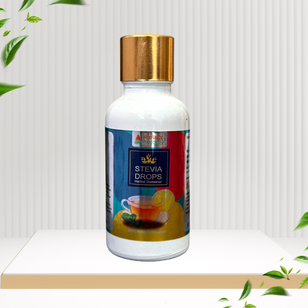 RISHIKUL HERBAL Stevia Drops - Sugar Free Stevia Liquid